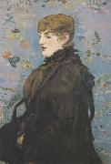 Edouard Manet L'automne Portrait de Mery Laurent (mk40) USA oil painting artist